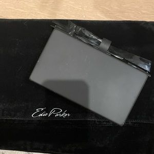Edie Parker Wolf shard rubberized matte clutch